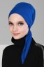 Felicia - Blå Bomull Turban