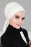 Felicia - Creme Bomull Turban