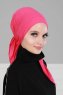Felicia - Fuchsia Bomull Turban