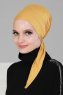 Felicia - Sennepsgul Bomull Turban
