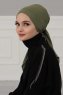 Felicia - KhakiBomull Turban