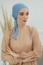 Felicia - Sky Blue Bomull Turban