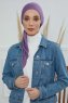 Felicia - Violet Bomull Turban