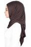 Sigrid - Brun Bumull Hijab - Ayse Turban