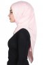 Sigrid - Gammelrosa Bumull Hijab - Ayse Turban