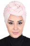 Sigrid - Gammelrosa Bumull Hijab - Ayse Turban