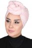 Sigrid - Gammelrosa Bumull Hijab - Ayse Turban