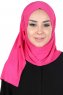 Sigrid - Fuchsia Bumull Hijab - Ayse Turban