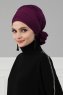 Monica - Lilla Bomull Turban - Ayse Turban