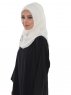 Evelina - Creme Praktisk Hijab - Ayse Turban