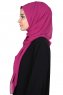 Joline - Fuchsia Premium Chiffon Hijab