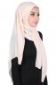 Joline - Beige Premium Chiffon Hijab