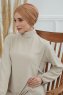 Fiona - Lysebrun Bomull Turban