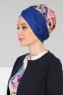 Fiona - Blå Nature Bomull Turban