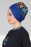 Fiona - Blå Galaxy Bomull Turban