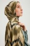 Tansu - Grønn Mønstret Hijab