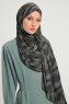 Tansu - Svart Mønstret Hijab