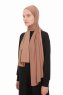 Farah - Lysebrun Jersey Hijab