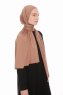 Farah - Lysebrun Jersey Hijab