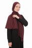 Farah - Plomme Jersey Hijab