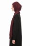 Farah - Plomme Jersey Hijab