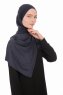 Farah - Marineblå Jersey Hijab