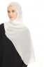 Chiffon Hijab - Creme