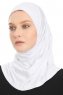 Yazmin - Hvit Amira Hijab Ready To Wear