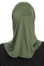 Yazmin - Khaki Amira Hijab Ready To Wear
