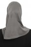 Yazmin - Mørk Grå Amira Hijab Ready To Wear