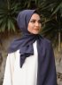 Alida - Antrasitt Bomull Hijab - Mirach