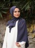 Alida - Antrasitt Bomull Hijab - Mirach