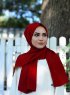 Alida - Bordeaux Bomull Hijab - Mirach