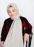 Alida - Taupe Bomull Hijab - Mirach