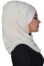 Alva - Creme Praktisk Hijab & Undersjal