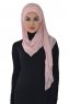Alva - Gammelrosa Praktisk Hijab & Undersjal