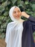 Alvina - Hvit Jazz Hijab - Mirach