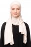 Asya - Lys Beige Praktisk Viskos Hijab