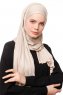 Asya - Lys Taupe Praktisk Viskos Hijab