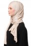 Asya - Lys Taupe Praktisk Viskos Hijab