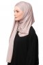 Asya - Steingrå Praktisk Viskos Hijab