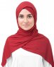 Aurora Red Röd Viskos Jersey Hijab InEssence 5VA58a
