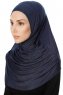 Ava - Marineblå One-Piece Al Amira Hijab - Ecardin