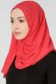 Ayla Hallonröd Chiffon Hijab Sjal Gulsoy 300427b