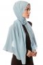 Ayla - Lys Petrol Chiffon Hijab
