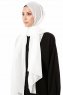 Ayla - Offwhite Chiffon Hijab