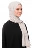 Aylin - Steingrå Medine Silk Hijab - Gülsoy