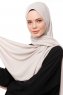 Aylin - Steingrå Medine Silk Hijab - Gülsoy