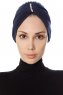 Aynur - Marineblå Turban