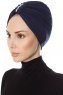 Aynur - Marineblå Turban
